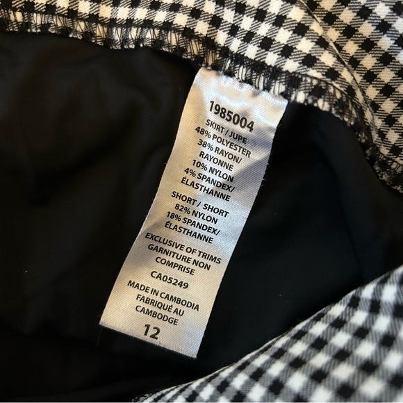 ❤️ S.C & CO Gangnam Skort 12 - Picture 4 of 10
